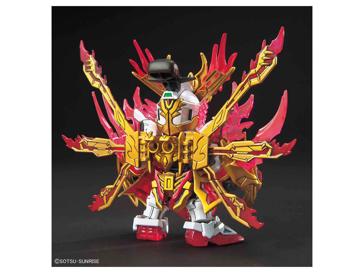 SD Sangoku Soketsuden 33 Flame Emperor Zhang Fei God Gundam