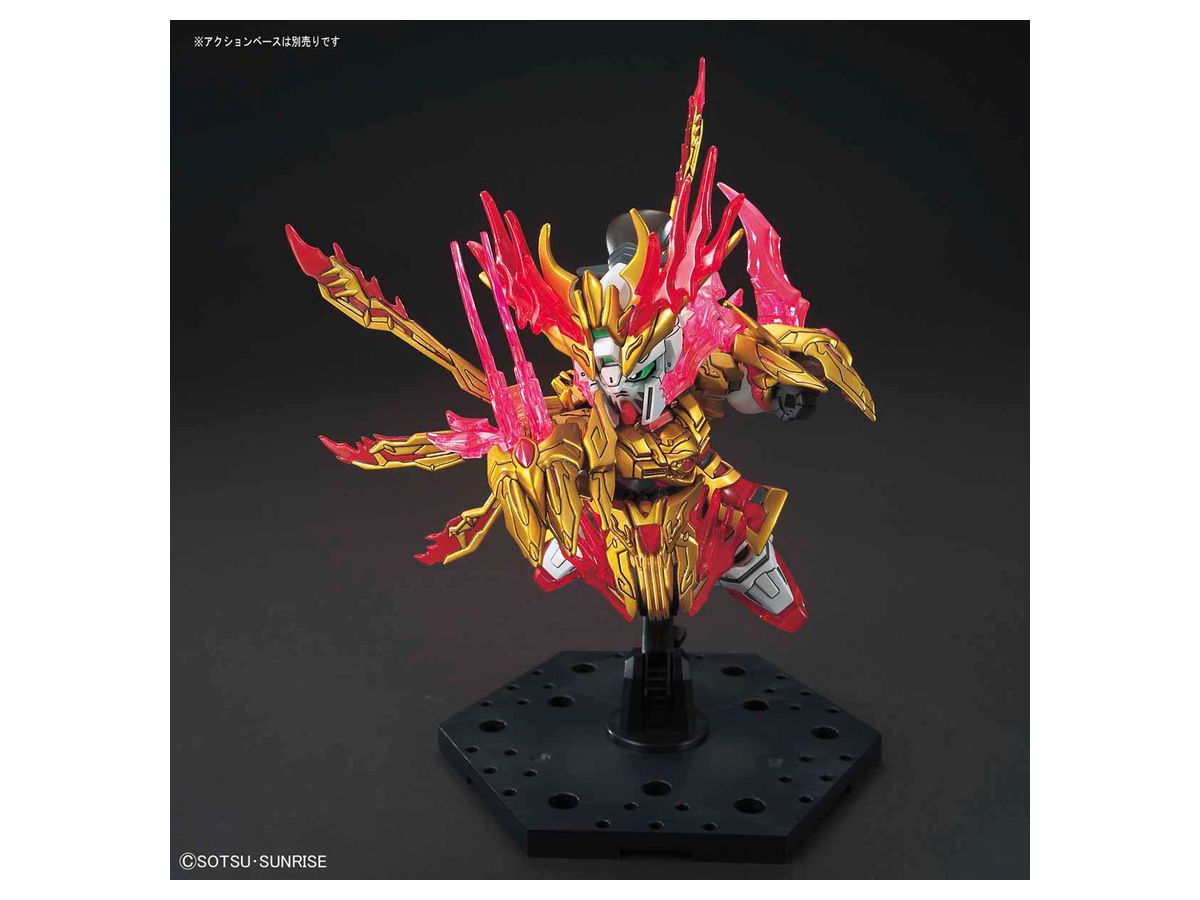 SD Sangoku Soketsuden 33 Flame Emperor Zhang Fei God Gundam