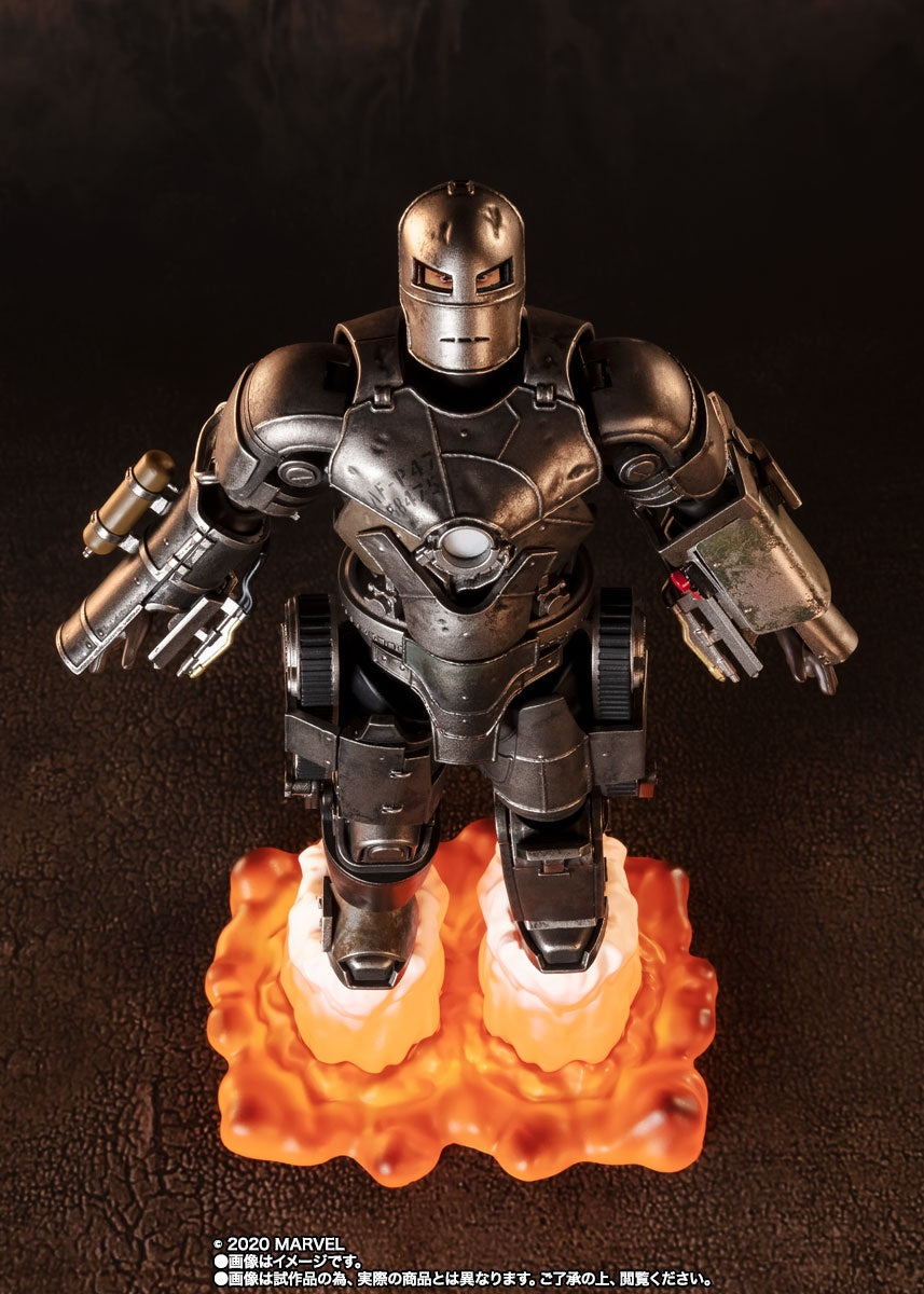 Bandai Tamashii Marvel Avengers Iron Man Mk1 "Birth of Iron Man" SHF Action Figure
