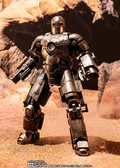 Bandai Tamashii Marvel Avengers Iron Man Mk1 "Birth of Iron Man" SHF Action Figure