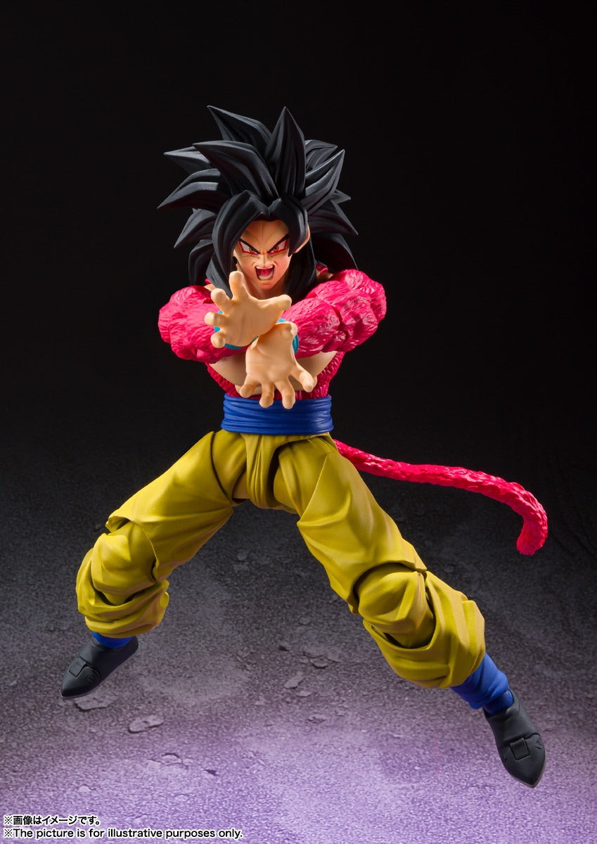 Bandai Tamashii Nations S.H. Figuarts Dragon Ball Super Saiyan 4 Son Goku Action Figure