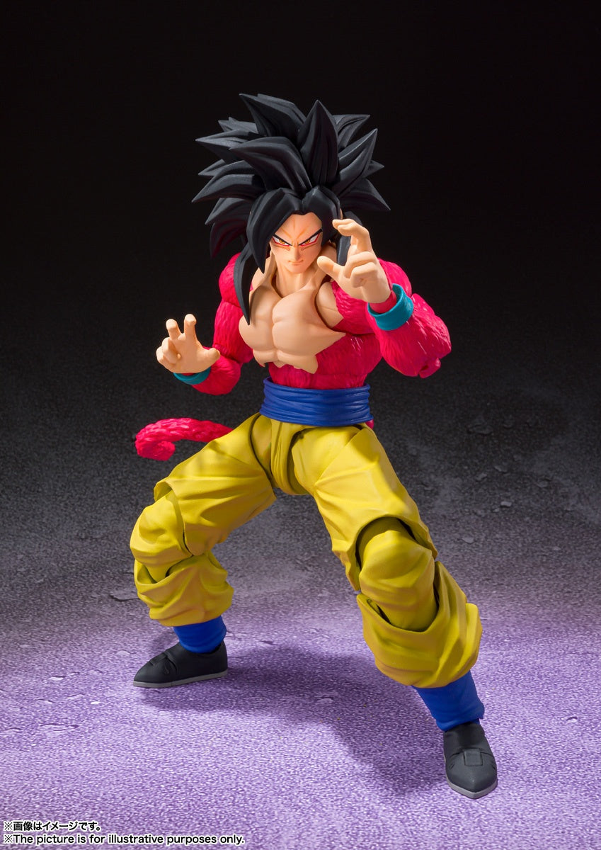 Bandai Tamashii Nations S.H. Figuarts Dragon Ball Super Saiyan 4 Son Goku Action Figure