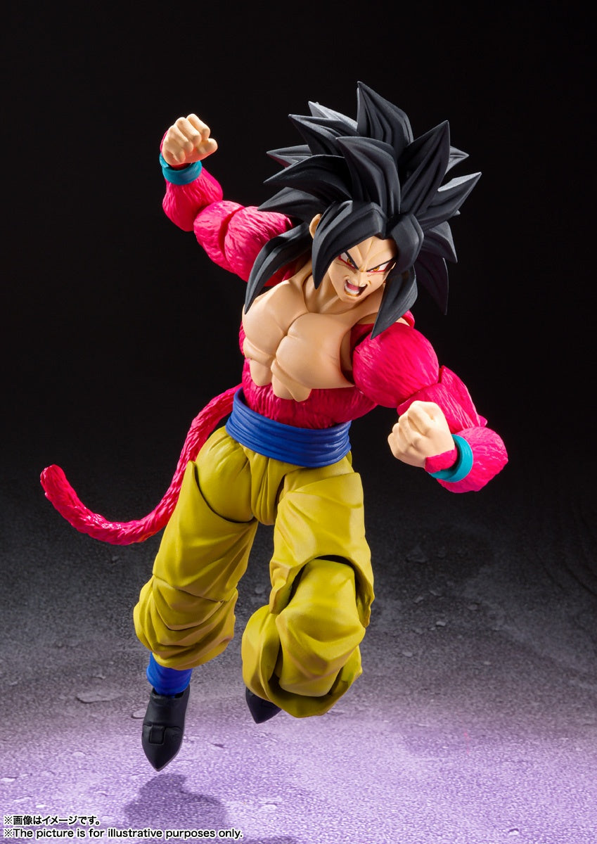 Bandai Tamashii Nations S.H. Figuarts Dragon Ball Super Saiyan 4 Son Goku Action Figure