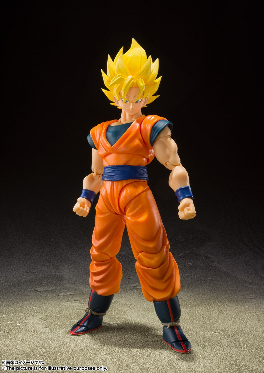 Bandai Tamashii Nations S.H. Figuarts Dragon Ball Z Super Saiyan Full Power Son Goku