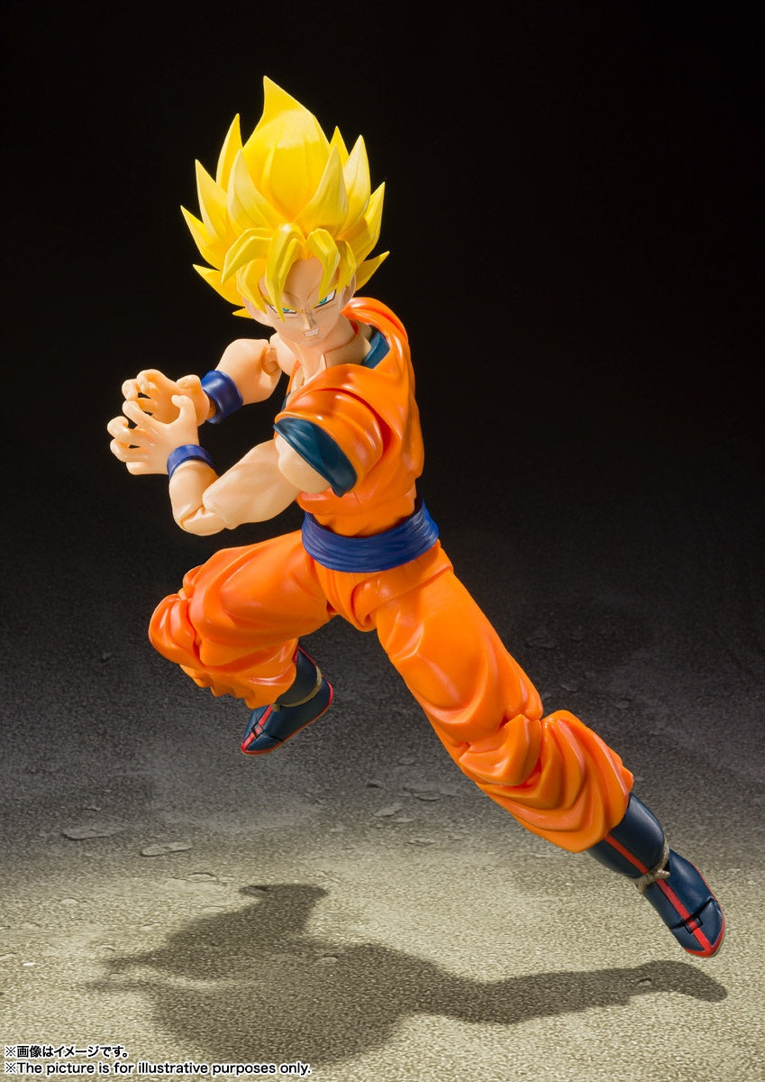 Bandai Tamashii Nations S.H. Figuarts Dragon Ball Z Super Saiyan Full Power Son Goku
