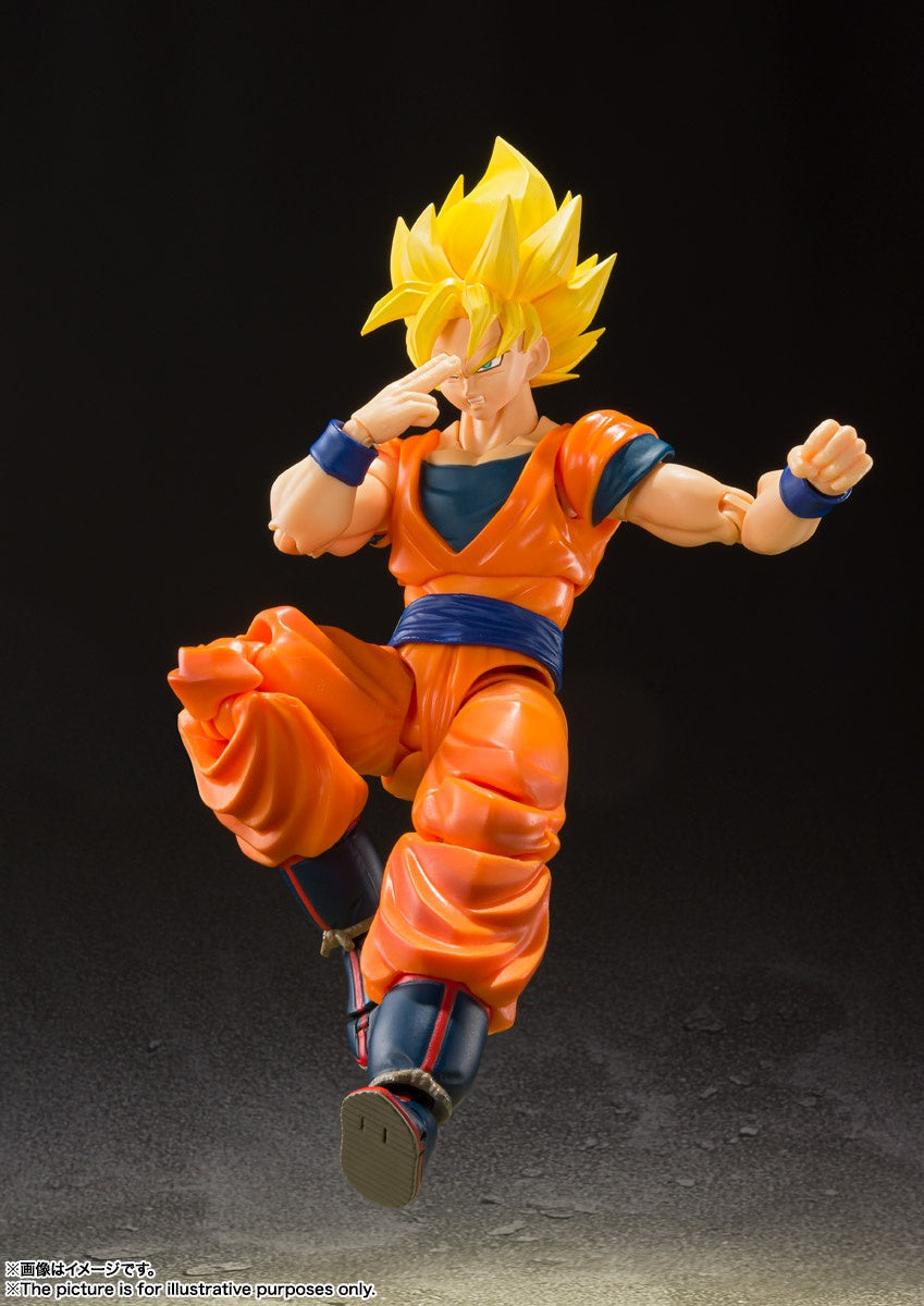 Bandai Tamashii Nations S.H. Figuarts Dragon Ball Z Super Saiyan Full Power Son Goku