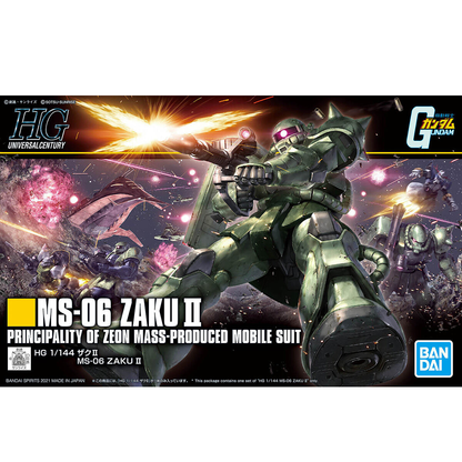 1/144 HGUC 241 MS-06 Zaku II