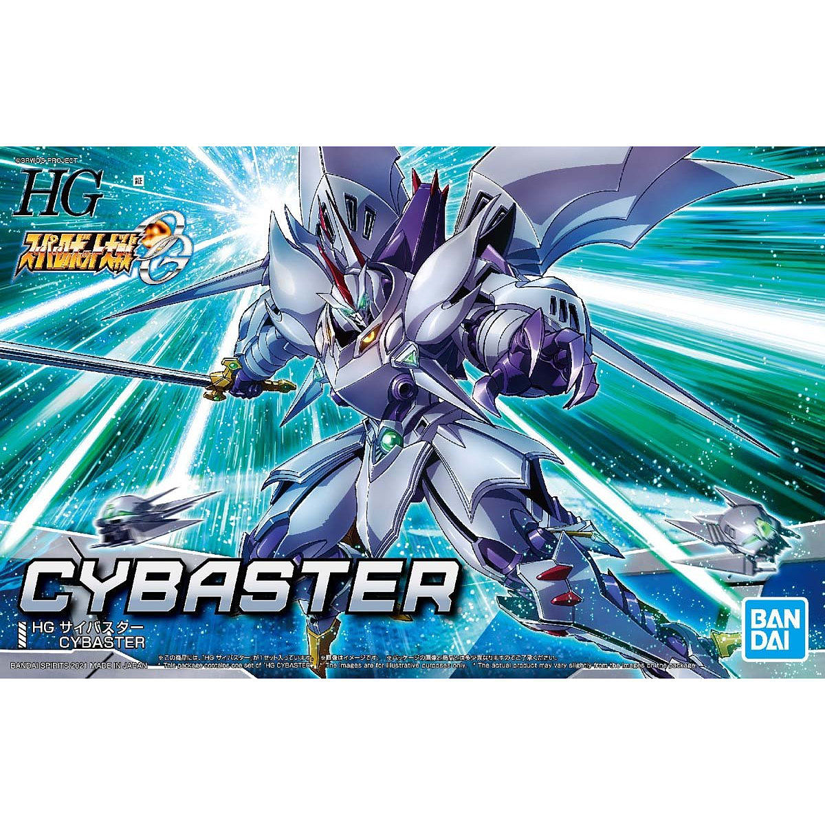 1/144 HG CYBASTER Bandai 42.99 OEShop