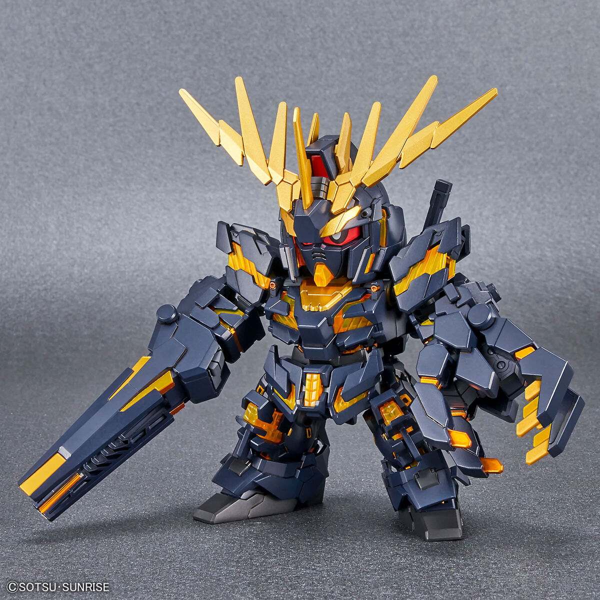 SD Gundam Cross Silhouette 19 Unicorn Gundam 2 Banshee (Destroy Mode) & Banshee Norn Parts Set