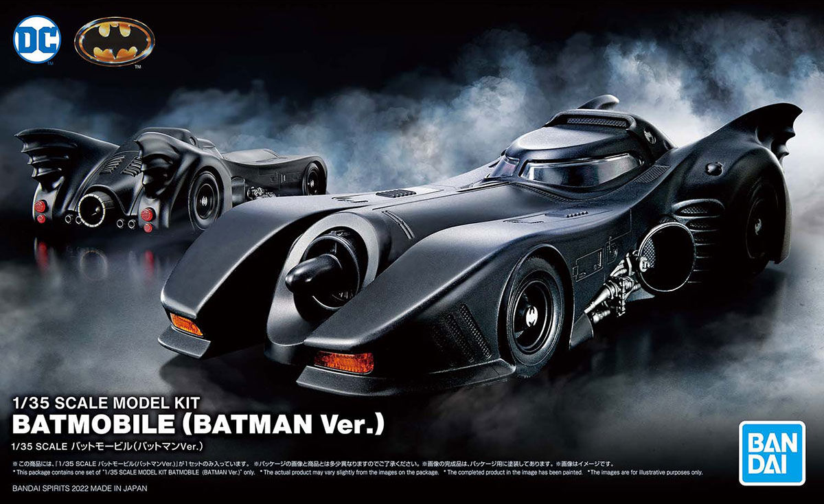 Bandai 1/35 Batman 1989 Batmobile (Batman Ver.)