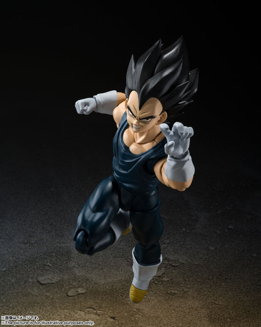 Bandai Tamashii Nations S.H. Figuarts Dragon Ball Super Hero Vegeta (Reissue)