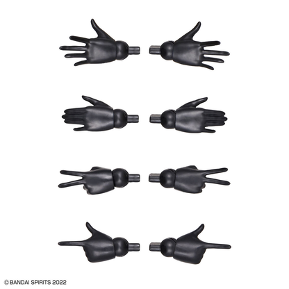 30MS Option Hand Parts (White/Black)