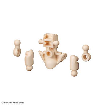30MS Option Hand Parts (White/Black)