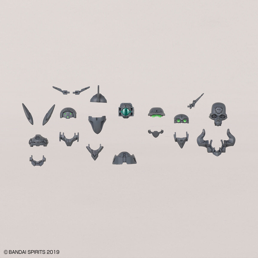 1/144 30MM w-16 Option Parts Set 7 (Customize Heads B)