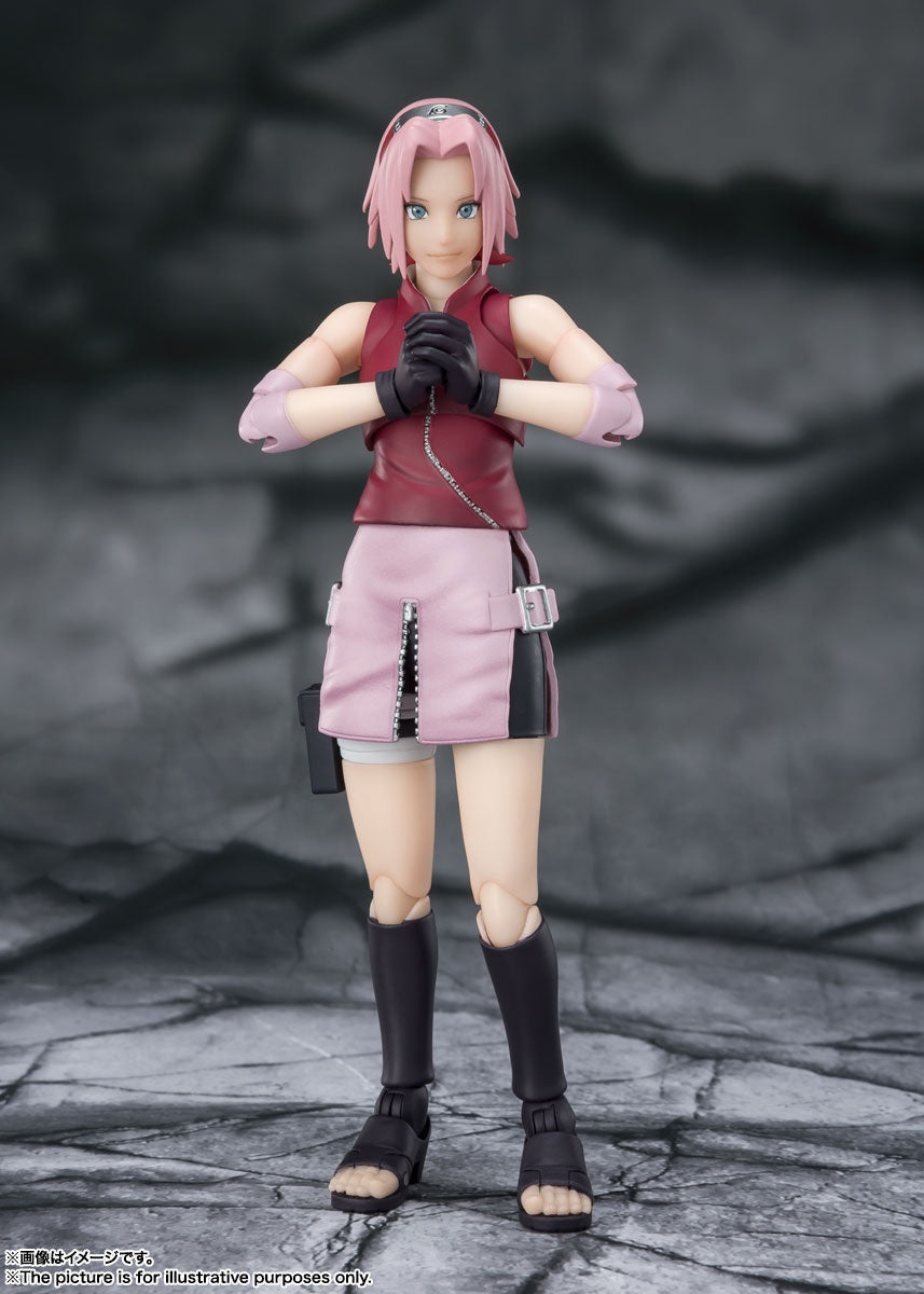 Bandai Tamashii Naruto Sakura Haruno SHF Action Figure