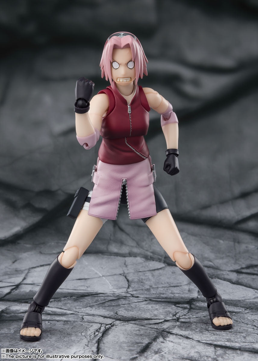 Bandai Tamashii Naruto Sakura Haruno SHF Action Figure