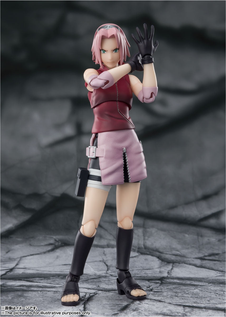 Bandai Tamashii Naruto Sakura Haruno SHF Action Figure