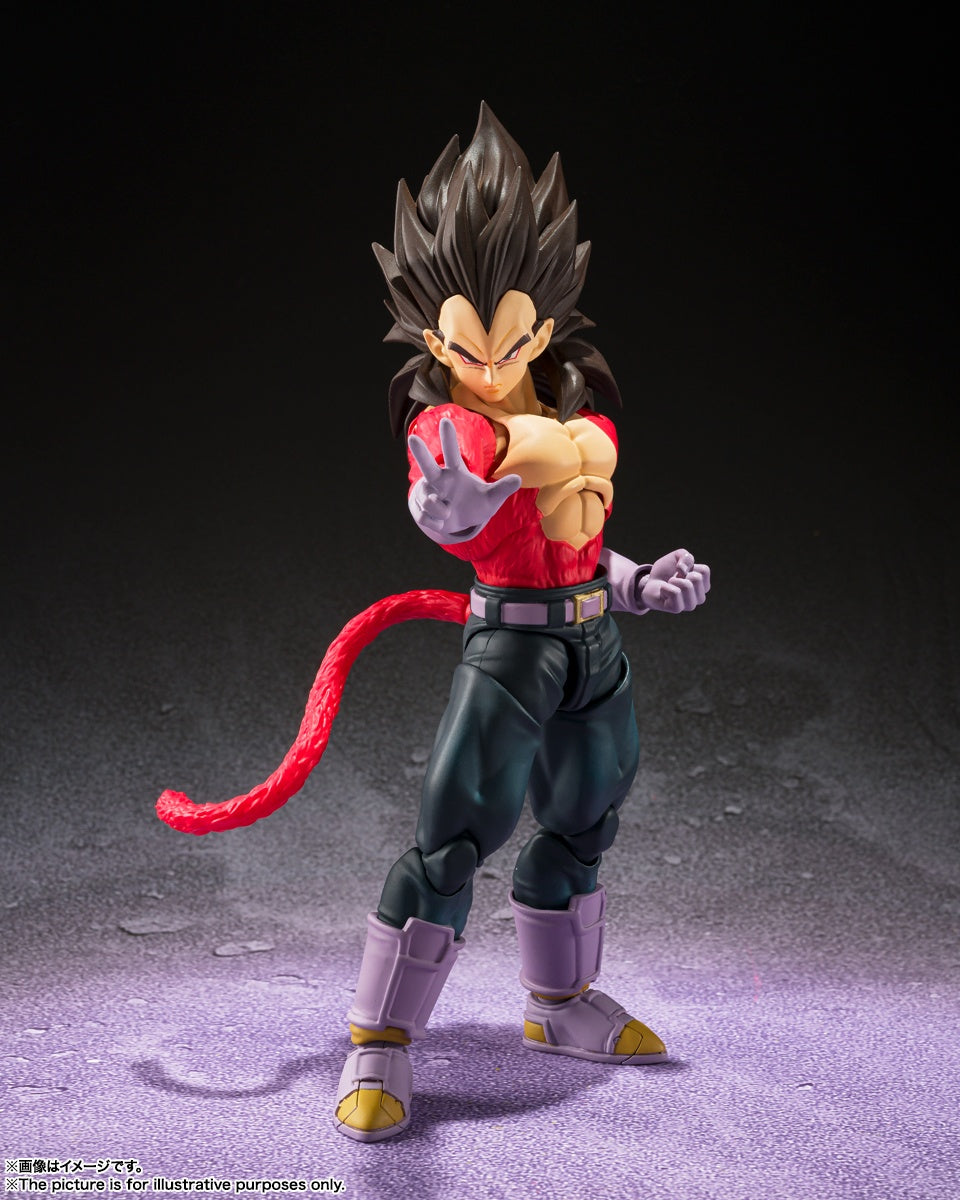 Bandai Tamashii Nations S.H. Figuarts Dragon Ball Super Saiyan 4 Vegeta Action Figure