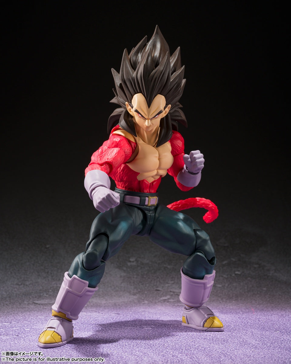 Bandai Tamashii Nations S.H. Figuarts Dragon Ball Super Saiyan 4 Vegeta Action Figure