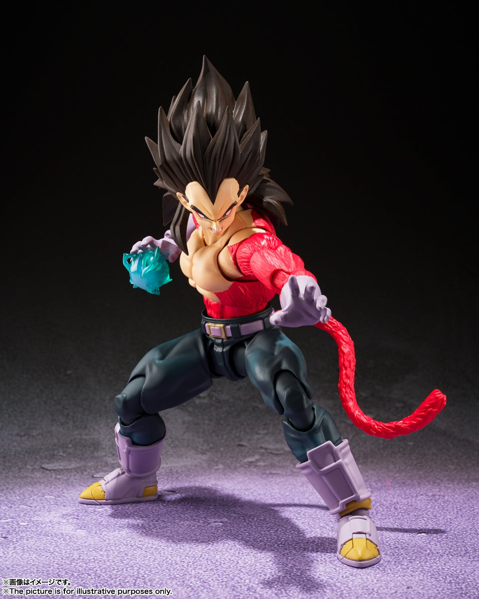 Bandai Tamashii Nations S.H. Figuarts Dragon Ball Super Saiyan 4 Vegeta Action Figure