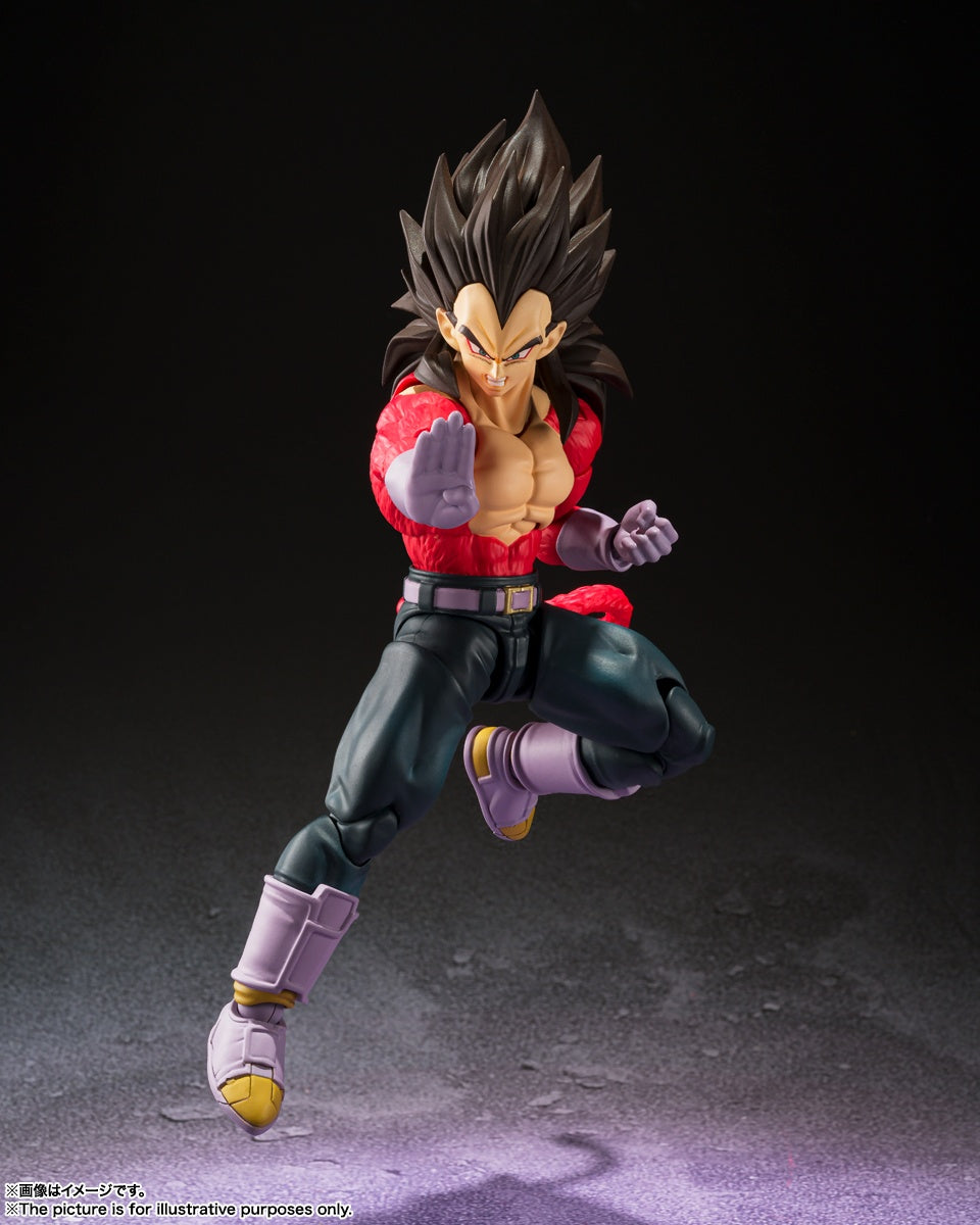 Bandai Tamashii Nations S.H. Figuarts Dragon Ball Super Saiyan 4 Vegeta Action Figure