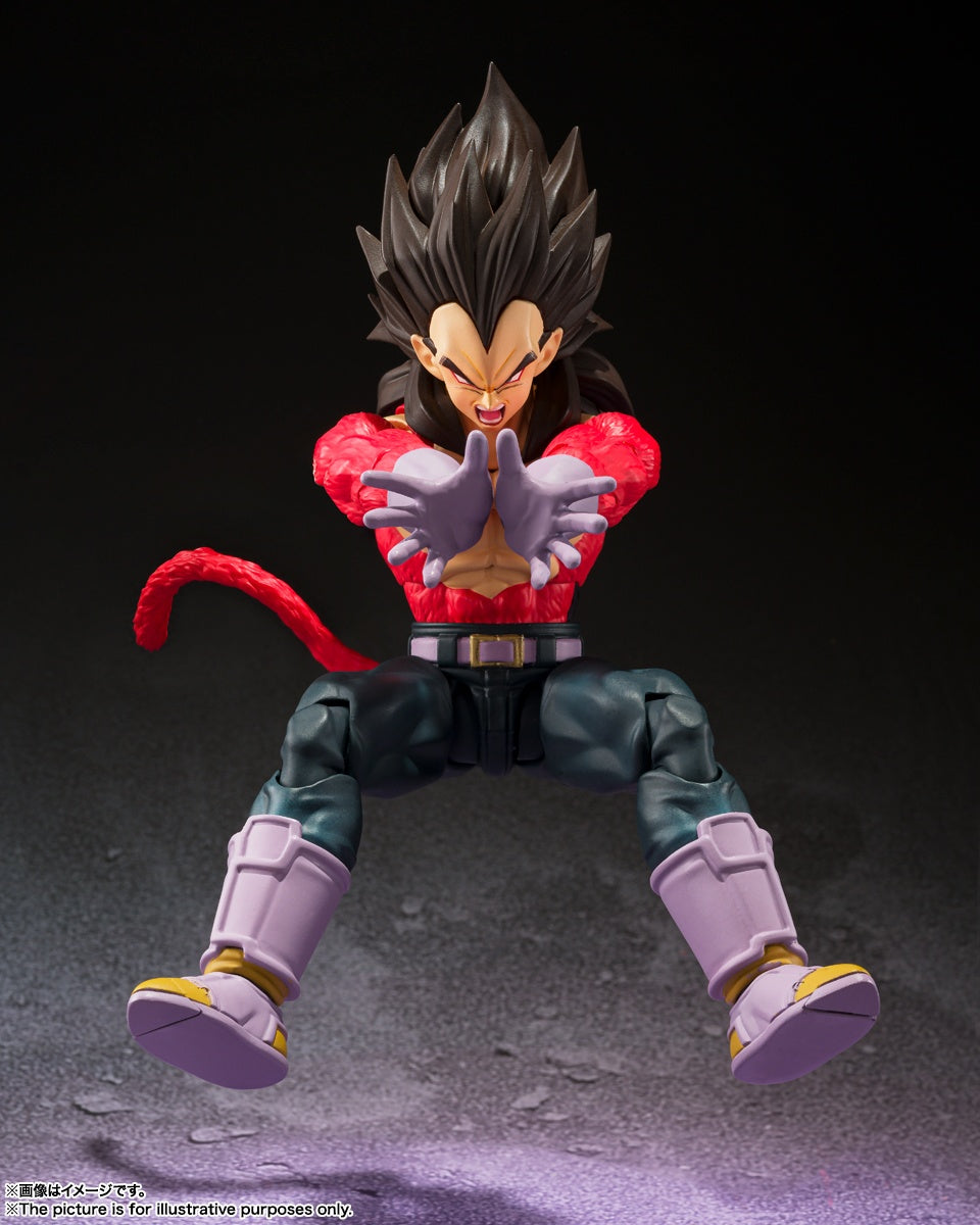 Bandai Tamashii Nations S.H. Figuarts Dragon Ball Super Saiyan 4 Vegeta Action Figure