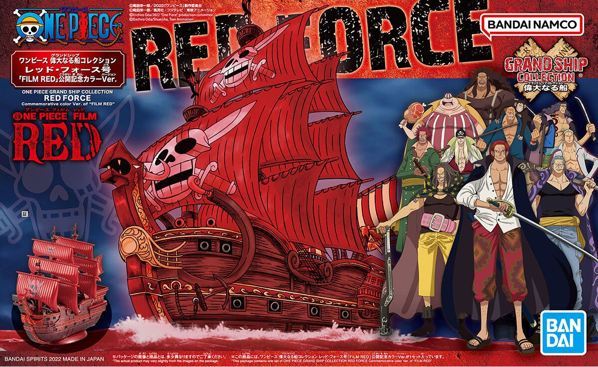 One Piece Grand Ship Collection Red Force FILM RED Commemorative Color Ver.