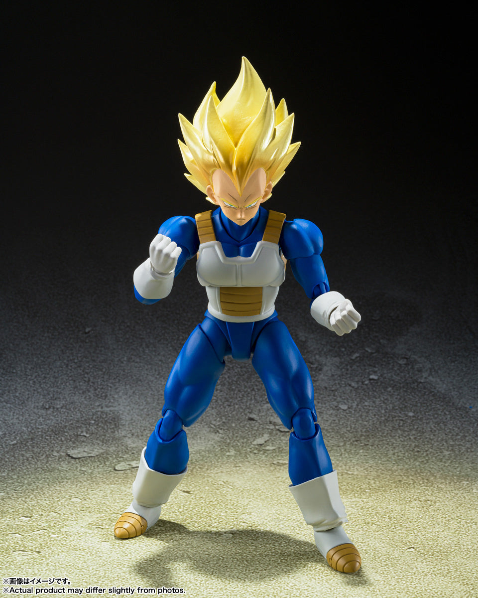 Bandai Tamashii Nations S.H. Figuarts Dragon Ball Super Saiyan Vegeta Awakening Super Saiyan Blood