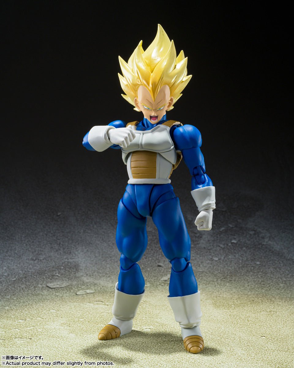 Bandai Tamashii Nations S.H. Figuarts Dragon Ball Super Saiyan Vegeta Awakening Super Saiyan Blood