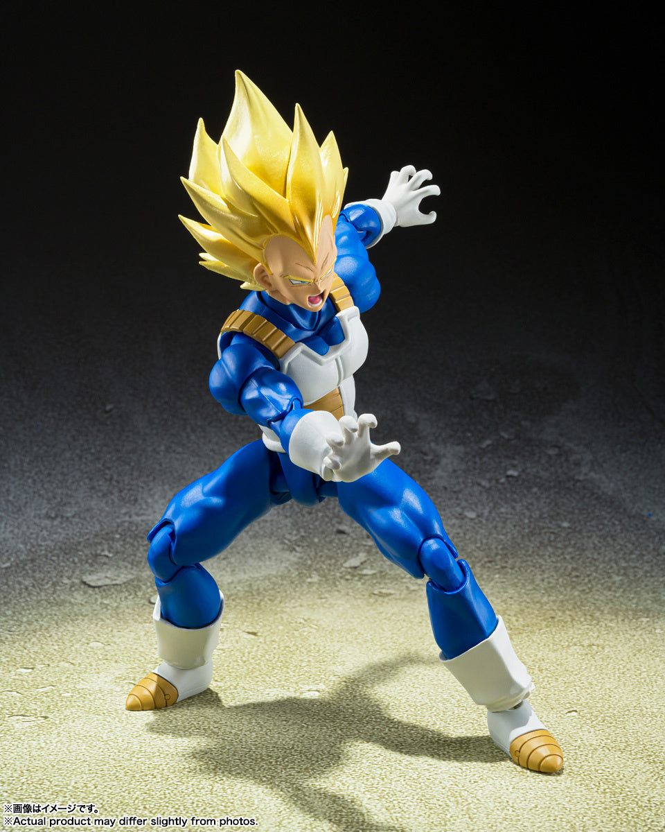 Bandai Tamashii Nations S.H. Figuarts Dragon Ball Super Saiyan Vegeta Awakening Super Saiyan Blood
