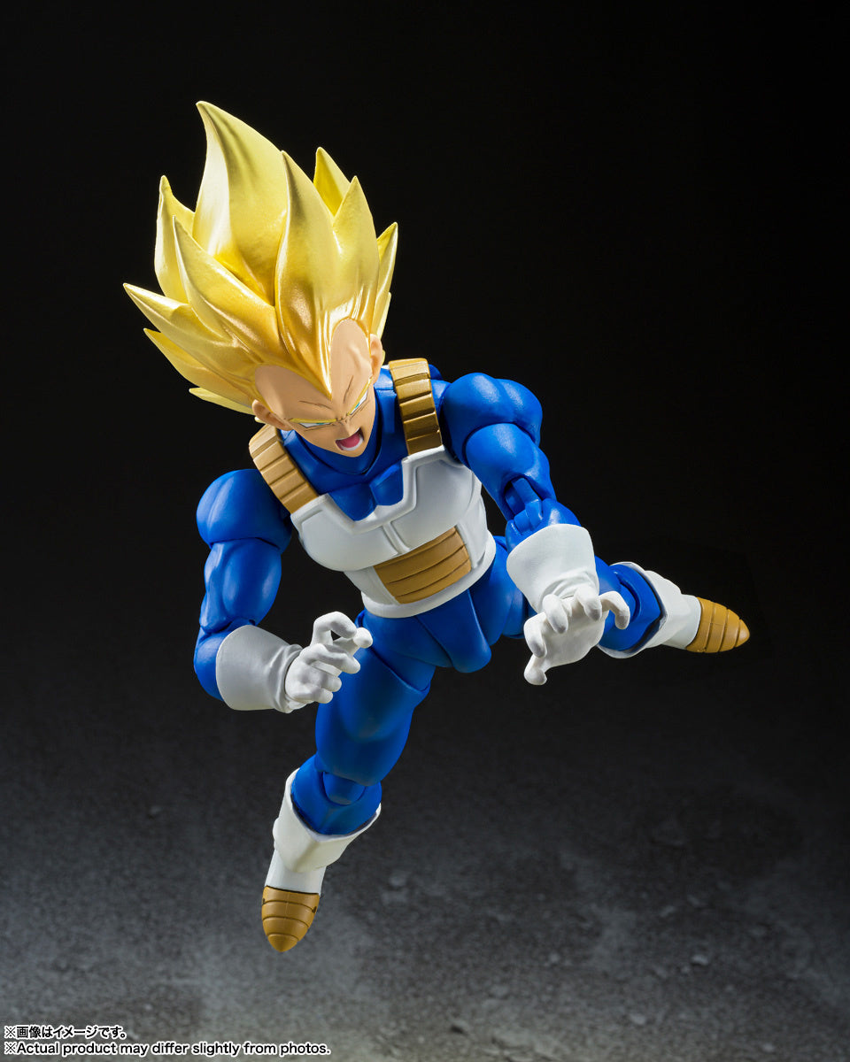 Bandai Tamashii Nations S.H. Figuarts Dragon Ball Super Saiyan Vegeta Awakening Super Saiyan Blood