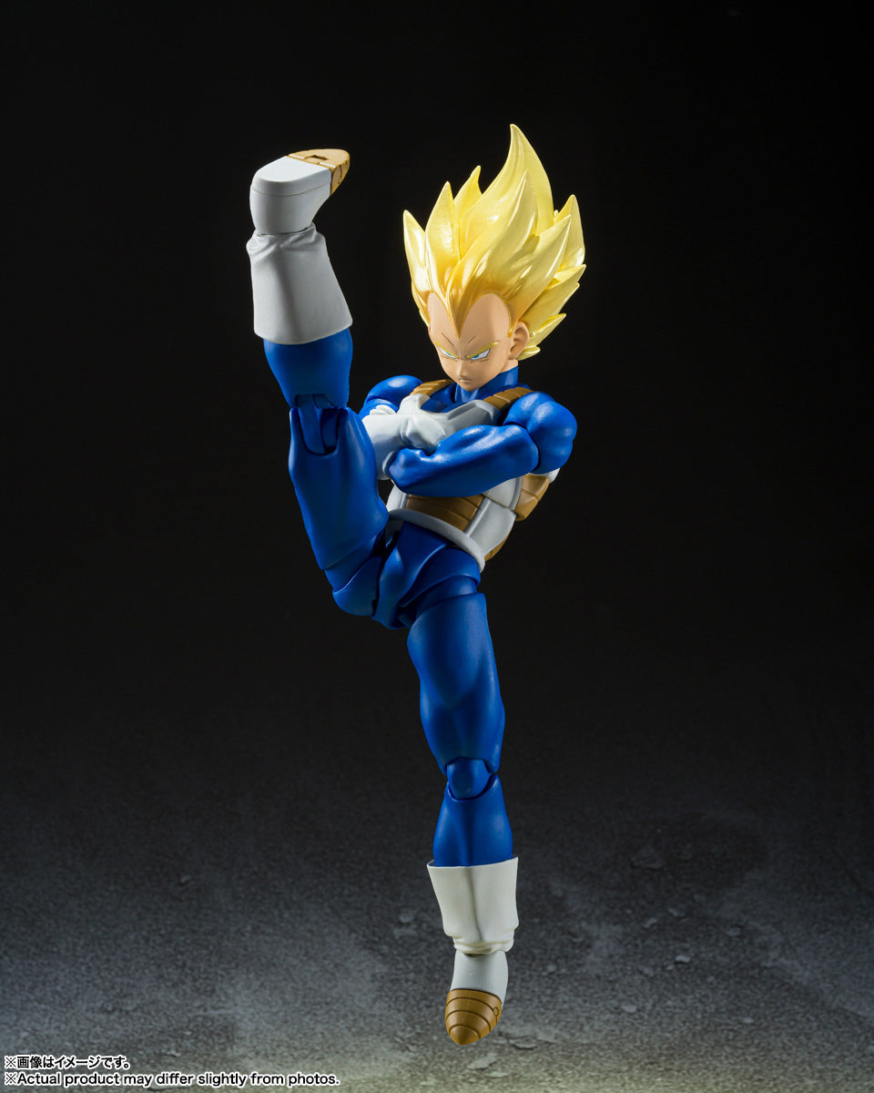 Bandai Tamashii Nations S.H. Figuarts Dragon Ball Super Saiyan Vegeta Awakening Super Saiyan Blood