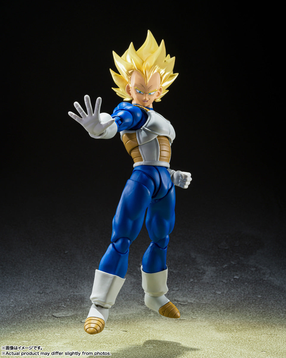 Bandai Tamashii Nations S.H. Figuarts Dragon Ball Super Saiyan Vegeta Awakening Super Saiyan Blood