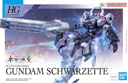 1/144 HGTWFM 25 Gundam Schwarzette (Mobile Suit Gundam: The Witch from Mercury)