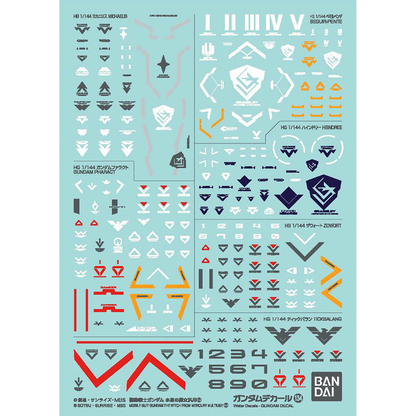 Bandai Gundam Decal No.134 Mobile Suit Gundam: The Witch from Mercury 2