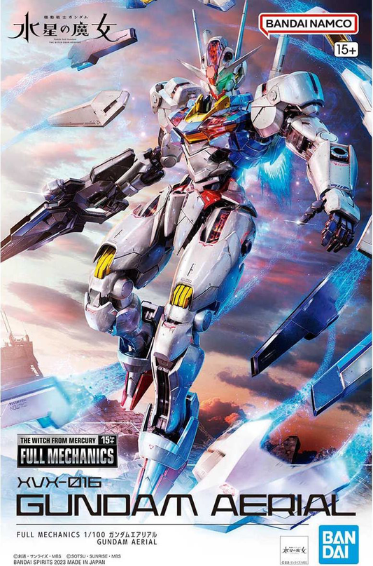 PART - 1/100 Full Mechanics The Witch From Mercury Gundam Aerial - Runner F1