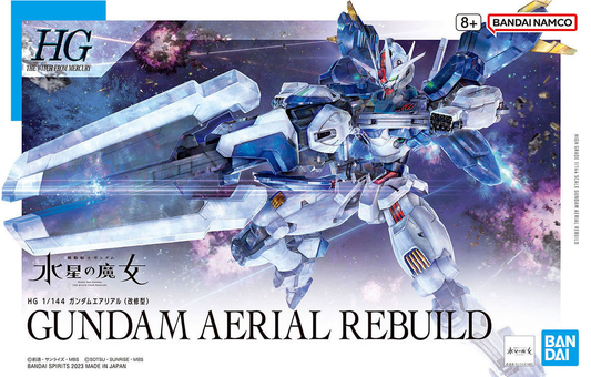 1/144 HGTWFM 19 Gundam Aerial Rebuild (The Witch from Mercury)