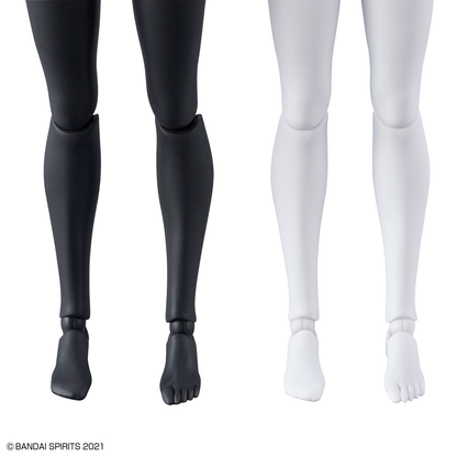 30MS Option Body Parts OB-12 Arm & Leg Parts (White/Black)