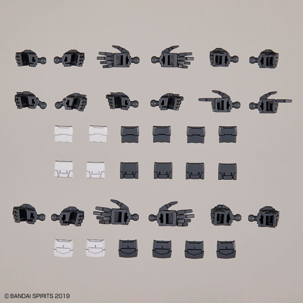 1/144 30MM w-23 Option Parts Set 12 (Hand Parts/Multi Joint)