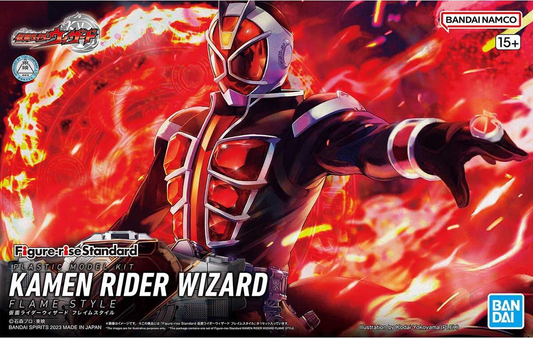 Bandai Figure Rise Standard Kamen Rider Wizard Flame Style