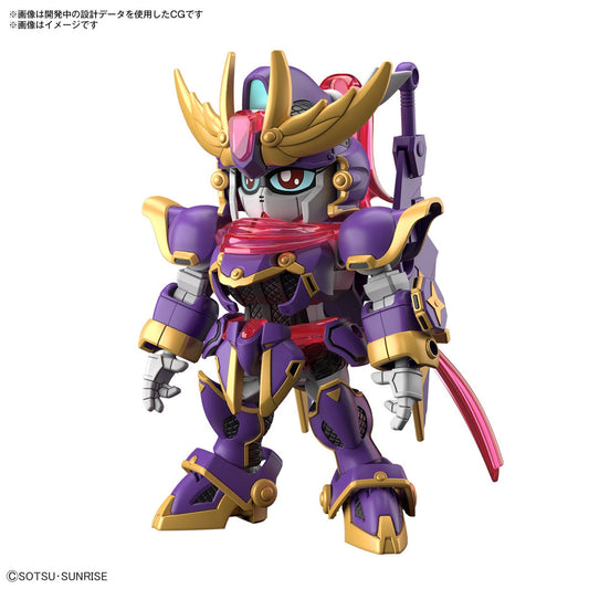 SD Gundam Cross Silhouette 03 F-Kunoichi Kai (Gundam Build Metaverse)