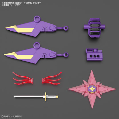 SD Gundam Cross Silhouette 03 F-Kunoichi Kai (Gundam Build Metaverse)