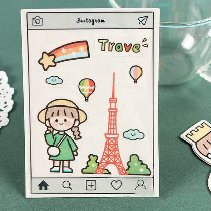 Infeel.Me A Beautiful Day Stickers (40 pieces)