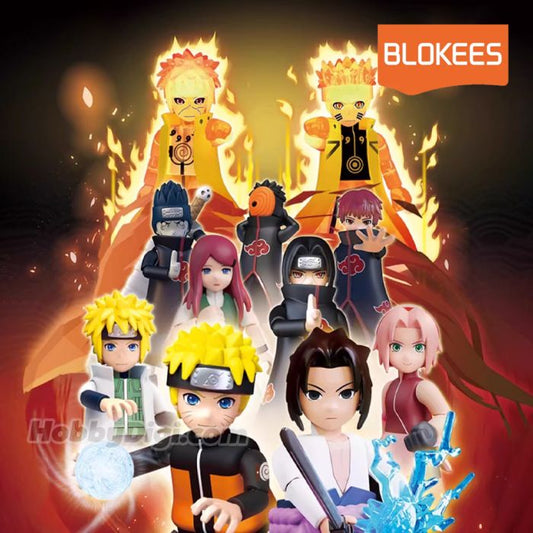 Blokees Naruto Figures Galaxy Version 01 - Ultimate Bond Model Kits Figure Blind Box