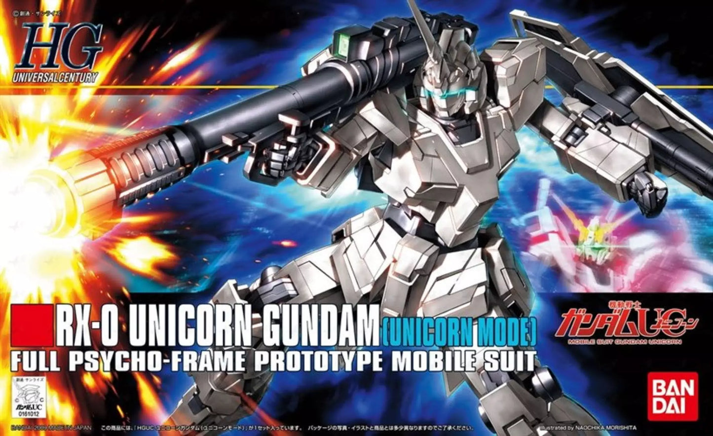 1/144 HGUC 101 RX-0 Unicorn Gundam Unicorn Mode