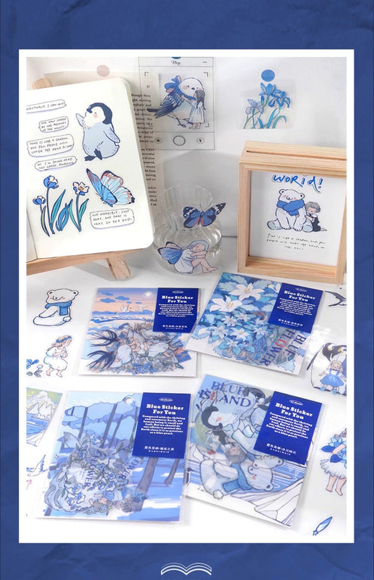 Papermore Blue Sticker For You Stickers (20 pieces)