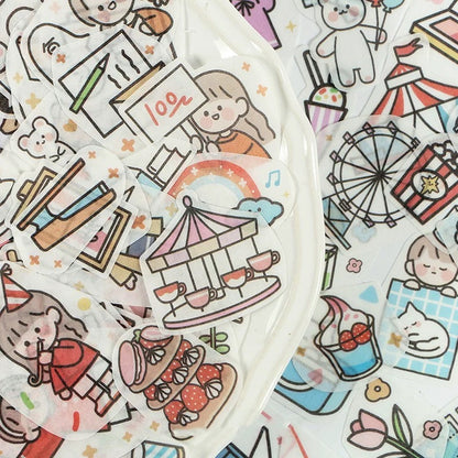 Infeel.Me A Beautiful Day Stickers (40 pieces)