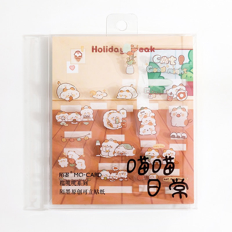 MO.CARD Mochi Series Stickers (20 pieces)