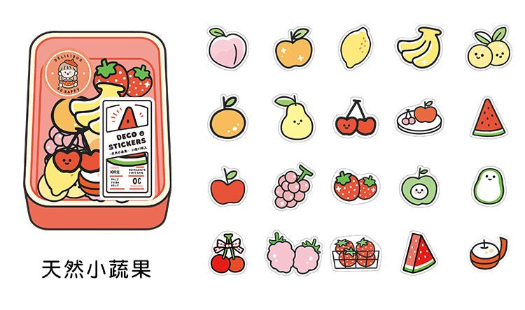 Infeel.Me Share the deliciousness with you Stickers (40 pieces)