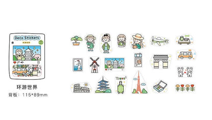 Infeel.Me A Beautiful Day Stickers (40 pieces)
